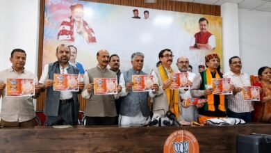 Photo of भाजपा ने लॉन्च किया पालमपुर नगर निगम का विजन डॉक्यूमेंट, शहीदों की स्मृति और पर्यटन विकास पर विशेष फोकस