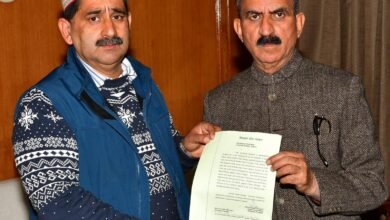 Photo of एयरोसिटी प्रोजेक्ट पर डिप्टी चीफ व्हिप पथानिया ने सीएम सुक्खू से की चर्चा, उचित मुआवजे की उठाई मांग
