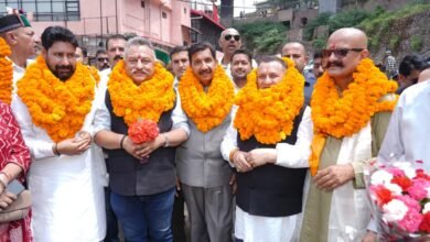 Photo of कसौली विधानसभा क्षेत्र में लगभग 225 करोड़ रुपए की सिंचाई व पेयजल योजनाएं का कार्य प्रगति पर – मुकेश अग्निहोत्री