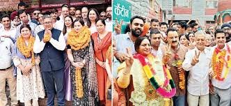 Photo of मंडी में भाजपा और पालमपुर में कांग्रेस का कब्जा, बहिष्कार के कारण धर्मशाला-सोलन में चुनाव टले