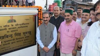 Photo of धर्मशाला में फाउंटेन चौक और ई-बस चार्जिंग डिपो का लोकार्पण, तीन नए ई-बस रूट मंजूर