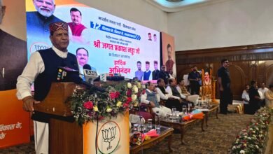 Photo of बंगाल और पुडुचेरी की जीत ने देश में भाजपा के प्रति बढ़ते विश्वास को किया स्थापित : डॉ. राजीव बिंदल  जगत प्रकाश नड्डा का हिमाचल आगमन प्रदेशवासियों के लिए गौरव और भाजपा कार्यकर्ताओं के लिए नई ऊर्जा का स्रोत  पंचायती राज और नगर निकाय चुनावों में भाजपा की ऐतिहासिक सफलता, प्रदेश की जनता ने परिवर्तन का संकेत दिया  शिमला, 12 जून 2026  भारतीय जनता पार्टी प्रदेश अध्यक्ष डॉ. राजीव बिंदल ने शिमला में आयोजित बुद्धिजीवी सम्मेलन में केंद्रीय