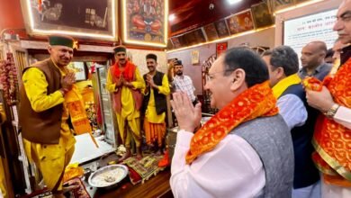 Photo of हनुमान जी का आशीर्वाद लेकर देश की प्रगति और प्रधानमंत्री मोदी की दीर्घायु की कामना की : जगत प्रकाश नड्डा