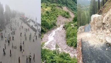 Photo of किन्नौर में फटा बादल, पैदल पुल बहा; लाहौल में पत्थर लगने से एचआरटीसी कंडक्टर की मौत