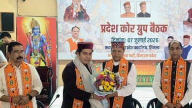 Photo of भाजपा कोर ग्रुप का निर्णय: कांग्रेस सरकार की जनविरोधी नीतियों के खिलाफ प्रदेशव्यापी जनआंदोलन चलाएगी भाजपा