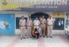Photo of कंडाघाट में 7.51 ग्राम चिट्टे के साथ युवक गिरफ्तार, पहले भी NDPS मामले में रह चुका है आरोपी