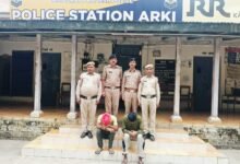 Photo of अर्की से चोरी हुई ₹60 हजार की बाइक बरामद, पटियाला के दो युवक ट्रांसफर अरेस्ट