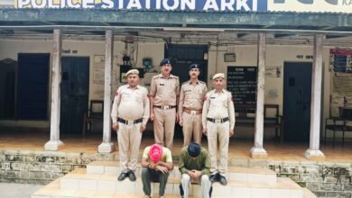 Photo of अर्की से चोरी हुई ₹60 हजार की बाइक बरामद, पटियाला के दो युवक ट्रांसफर अरेस्ट