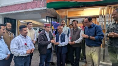 Photo of **भाजपा वरिष्ठ नेता तरसेम भारती ने शिमला में प्रदेश प्रभारी श्रीकांत शर्मा का किया आत्मीय स्वागत**