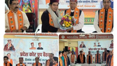 Photo of कांग्रेस की राम मंदिर पर बदलती नीति अवसरवादी राजनीति का प्रतीक : डॉ. राजीव बिंदल