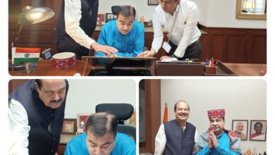 Photo of हिमाचल के सड़क नेटवर्क को नई गति देने के लिए केंद्र सरकार प्रतिबद्ध, राष्ट्रीय राजमार्गों पर हुई विस्तृत चर्चा : हर्ष महाजन