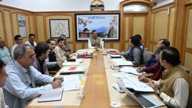 Photo of सुन्नी, लुहरी और धौलासिद्ध जलविद्युत परियोजनाओं को अपने अधीन लेने की प्रक्रिया शुरू करने के निर्देश
