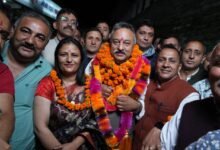Photo of जुब्बल नगर पंचायत के समग्र एवं संतुलित विकास के लिए मिलकर करेंगे कार्य – रोहित ठाकुर