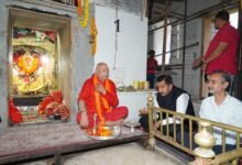 Photo of उपमुख्यमंत्री मुकेश अग्निहोत्री ने चामुंडा मंदिर में की पूजा-अर्चना