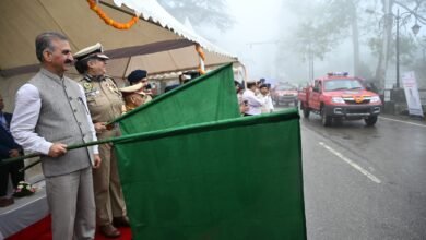 Photo of सीएम सुक्खू ने 46 नई फायर फाइटिंग गाड़ियों को दिखाई हरी झंडी, अग्निशमन सेवाओं के विस्तार पर जोर