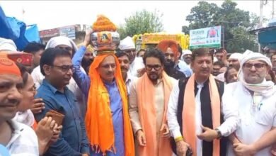Photo of संत शिरोमणि गुरु रविदास जी की 650वीं जयंती पर राष्ट्रीय कलश यात्रा का हिमाचल में भव्य आगमन, संतोषगढ़ से हुआ शुभारंभ