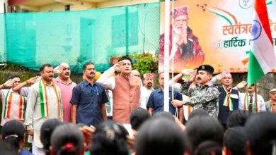 Photo of 80वें स्वतंत्रता दिवस पर विधायक सुधीर शर्मा ने रक्कड़ भाजपा कार्यालय और फव्वारा चौक धर्मशाला में फहराया तिरंगा
