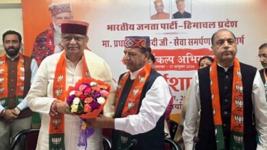 Photo of मोदी जी के राष्ट्रसेवा के 25 वर्ष पर 17 सितंबर से 17 अक्टूबर तक चलेगा ‘सेवा संकल्प अभियान’, सेवा और विकसित भारत-2047 का संकल्प लेगा हिमाचल : डॉ. राजीव बिंदल