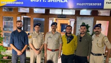 Photo of 6 करोड़ की हेरोइन के साथ हरियाणा का तस्कर गिरफ्तार! शिमला पुलिस की 2026 की सबसे बड़ी कार्रवाई