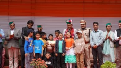 Photo of किन्नौर जिला के महात्मा गांधी पार्क में हर्षाेल्लास के साथ मनाया गया स्वतंत्रता दिवस समारोह
