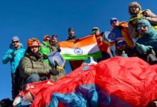 Photo of लाहौल की 6048 मीटर ऊंची अज्ञात चोटी पर पहली बार फहरा तिरंगा