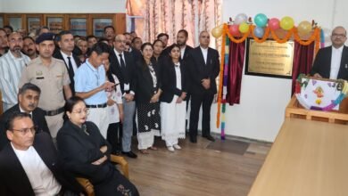 Photo of अतिरिक्त जिला एवं सत्र न्यायाधीश न्यायालय का उद्घाटन 