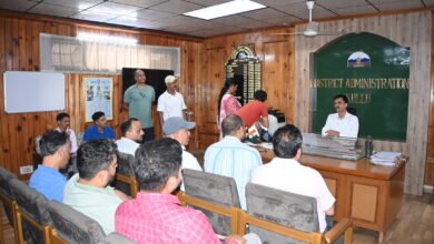 Photo of आपदा प्रबंधन प्राधिकरण के भवन निर्माण की सभी औपचारिकताएं जल्द पूरी करें : एडीएम
