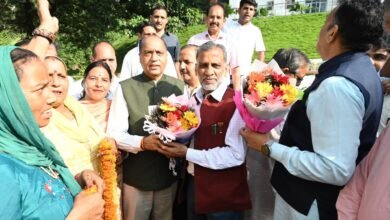 Photo of पूर्व मुख्यमंत्री एवं नेता प्रतिपक्ष जयराम ठाकुर*      *बरमाणा में ‘सेवा संकल्प अभियान’ के तहत कार्यशाला आयोजित, मोदी सरकार के 12 वर्षों की उपलब्धियों पर हुई चर्चा*