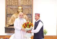 Photo of माननीय केंद्रीय गृह एवं सहकारिता मंत्री एवं भाजपा के यशस्वी राष्ट्रीय नेता आदरणीय श्री अमित शाह जी से आज नई दिल्ली में आत्मीय भेंट एवं मुलाकात का सौभाग्य प्राप्त हुआ।