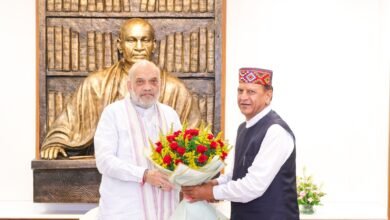 Photo of माननीय केंद्रीय गृह एवं सहकारिता मंत्री एवं भाजपा के यशस्वी राष्ट्रीय नेता आदरणीय श्री अमित शाह जी से आज नई दिल्ली में आत्मीय भेंट एवं मुलाकात का सौभाग्य प्राप्त हुआ।