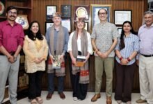 Photo of यूनिवर्सिटी ऑफ़ एडिनबर्ग का प्रतिनिधिमंडल सहयोग पर बातचीत के लिए शूलिनी पहुंचा