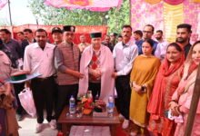 Photo of विधानसभा अध्यक्ष कुलदीप सिंह पठानिया ने वीर सैनिक सामुदायिक भवन की रखी आधारशिला 