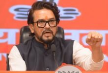 Photo of राहुल गांधी की राजनीति का पैटर्न हवा-हवाई: अनुराग सिंह ठाकुर  राहुल गांधी के पास आरोपों का शोर है, लेकिन सबूतों के नाम पर शून्य बटे सन्नाटा: अनुराग सिंह ठाकुर