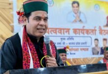 Photo of कांग्रेस सरकार में आम जनता परेशान, सत्ता का लाभ केवल चहेतों तक सीमित; हिमाचल में भ्रष्टाचार और अव्यवस्था चरम पर : श्रीकांत शर्मा