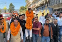 Photo of यूएनओ से लौटे राज्यसभा सांसद प्रो. डॉ. सिकंदर कुमार का सोलन में भव्य स्वागत