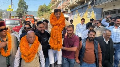 Photo of यूएनओ से लौटे राज्यसभा सांसद प्रो. डॉ. सिकंदर कुमार का सोलन में भव्य स्वागत