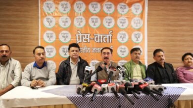 Photo of धर्मशाला में भाजपा का कांग्रेस पर हमला, 30 अक्तूबर को निकलेगी पदयात्रा