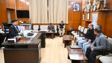 Photo of दीपावली पर पटाखों की बिक्री एवं भंडारण को लेकर उपायुक्त अनुपम कश्यप ने हितधारकों के साथ की बैठक