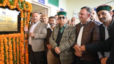 Photo of बागी पंचायत में 19 लाख रुपये की लागत से निर्मित पशु औषधालय का शिक्षा मंत्री ने किया लोकार्पण